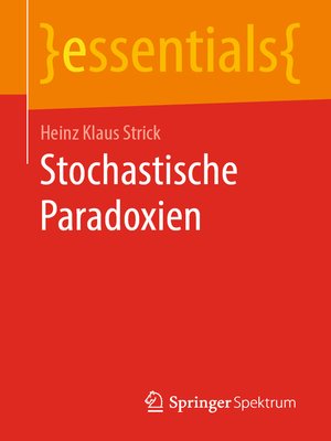 cover image of Stochastische Paradoxien